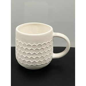 SB-137 Honeycomb Mug Stoneware 